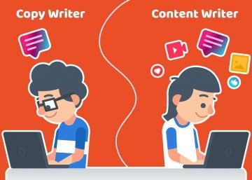 copy writing Vs Content Writing